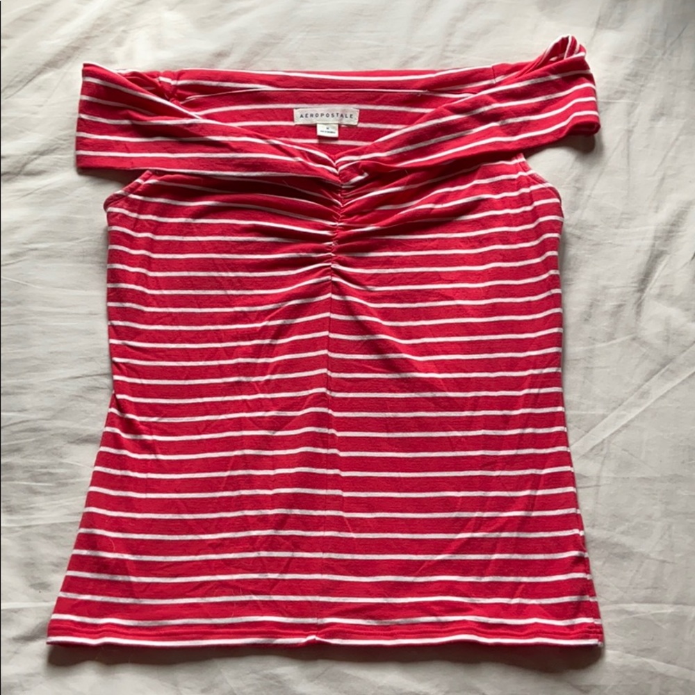 Off the shoulder shirt from Aeropostale!